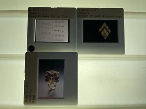 Peter Eisenman “Jewelry: Brooch, Ring ” American Architecture 3 35mm Art Slides - Picture 1 of 4
