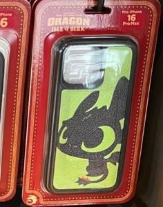 Universal Epic How Train Your Dragon Toothless Night Fury iPhone 16 Pro Max Case - Picture 1 of 1