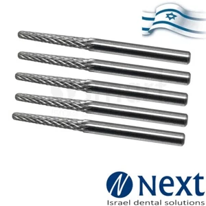 Menge X5 Dental Lab Hartmetallschneider Bur Israel Wolfram Schmuck Acryl Metall 37 - Bild 1 von 3