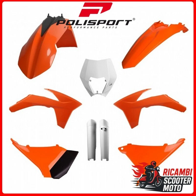 Weißes Kunststoff-Kit KTM 250 EXC F 2012-2013 P91462#4 - Изображение 1 из 1