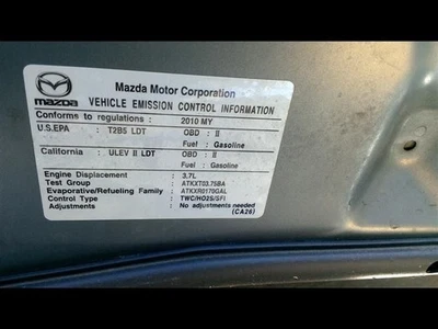 Espejo retrovisor atenuación automática sensor de lluvia compatible con 07-12 MAZDA CX-9 8336289 Foto 1 de 4