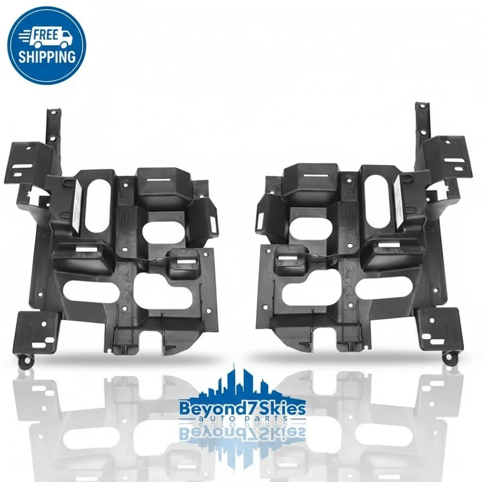New For CHEVROLET SILVERADO 2003-2007 LH and RH Headlight Mounting Panel 2Pc - Image 1 of 1
