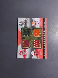 2013 Ultimate Collection Le'Veon Bell / Lacy / Ball Quad Jersey #/35 Card #LBBE - Picture 1 of 2
