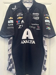 William Byron #24 XL Team Issued Crew Shirt Hendrick Motorsports Axalta - Bild 1 von 2