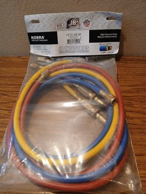 Juego de mangueras JB Industries CCLV-A2L-60 CLV Series KOBRA 5' A2L con válvula Foto 1 de 4