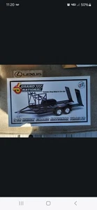 GMP 1:18 BUICK GRAND NATIONAL TRAILER INCLUDES DRAG WHEEL AND TIRE 2604 NIB - Picture 1 of 7