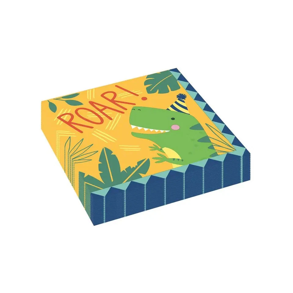 16 Servietten Dino-Mite 33 x 33 cm - Bild 1 von 1