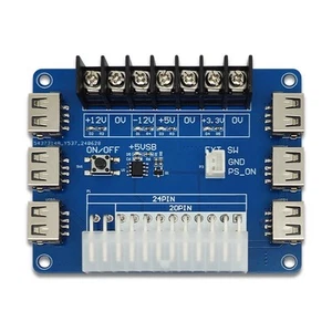 20 Pins 24 Pins ATX Adapter Board Pickup Board Module USB Charging6521 - Afbeelding 1 van 9