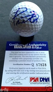 PRINCE FIELDER Rare Signed Nike Swoosh Golf Ball Auto PSA/DNA Autograph Brewers - Picture 1 of 3