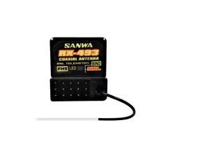 Sanwa RX-493 4-Channel 2.4GHz Waterproof SSL SUR FH5 Receiver - Picture 1 of 1