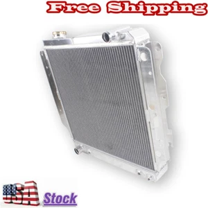 4Row Radiator For Jeep 87-06 Wrangler 1997-2006 TJ 2.5L 4.0L 4.2L Base Islander - Picture 1 of 9