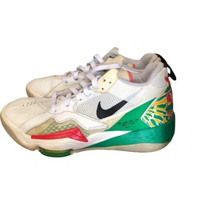 Jordan Zoom '92 White Lucky Green Dark Sulfur Size 9.5 - Picture 1 of 7