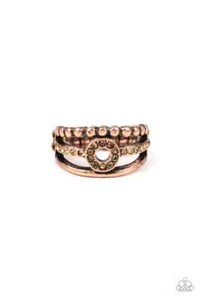 anillo cobre flexible paparazzi - Imagen 1 de 2