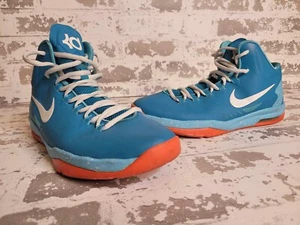 Nike KD 5 GS Youth Size 7Y Light Blue Athletic Basketball Pool Party Colorway - Picture 1 of 3