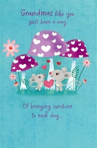 Süße MUTTERTAGSKARTE FÜR OMA OMA von American Greetings + Umschlag - Bild 1 von 5