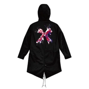 Cappotto BAND-MAID Paint Logo Mod L Nero 2023 10° Anniversario - Foto 1 di 10