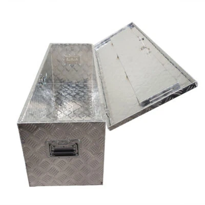 Aluminum Heavy Duty Truck Bed Storage Tool Box w/Lock 49 x 15 x 15 Foto 1 de 4