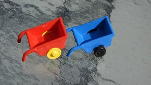 Lego Duplo Schubkarre in rot oder blau - Bild 1 von 5
