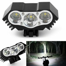 10000Lm 3xT6 LED Bicycle Lamp Light Headlight Cycling Headlamp Torch Flashlight