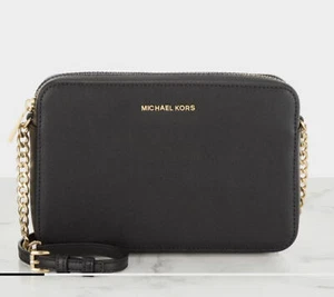 Elegante bolso bandolera Michael Kors Jet Set - negro - Imagen 1 de 11