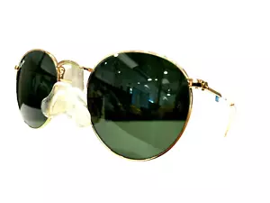 Sonnenbrille Ray-Ban RB3447 ROUND Metal 001 ARISTA/Crystal Green - Bild 1 von 4