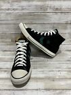 Converse Star Player VTG High Tops Black Leather 116892 Sneakers Sz M11.5 W13.5