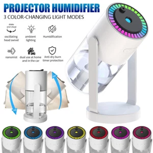 Humidification Projection Lamp W/Adjustable Angle For Bedroom Living Room Car. - Picture 1 of 24