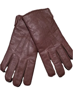 Guantes de cuero Hawk by Gates talla XL marrón oscuro, nuevos con etiquetas, para hombre, vintage  Foto 1 de 4