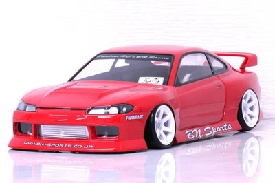 PAB-3185 Pandora 1/10 RC Drift Car Body Shell Nissan Silvia S15 BN Sport Drift - Image 1 of 4
