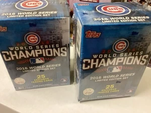 2016 Topps Cubs World Series 2 Set Lot (2 25 Card Sets) - Picture 1 of 3