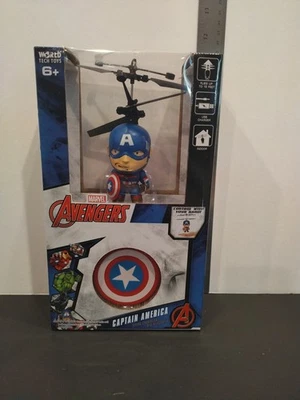 Marvel Vengadores Capitán América Personaje Volador OVNI Helicóptero Interior  Foto 1 de 4