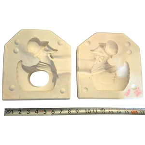 Ceramic Slip Cast Clay Mold Duck Mother Goose Vintage Waterfowl Hat Boothe 268 - Picture 1 of 22