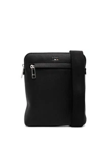BOSS Ray S Uomo Nero Borsa a Tracolla Borsa Sportiva Tempo Libero (50536477-001) - Foto 1 di 3