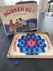 1970 HUSKER DU Memory Game Do You Remember? Regina Products 100% COMPLETE VTG - Picture 1 of 8