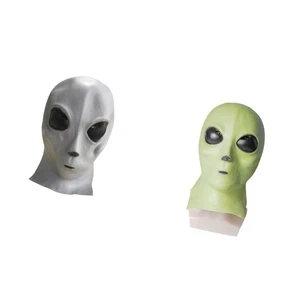 Alien Mask Realistic Dress up Creepy Horror Headgear for Stage Performance Party - Picture 1 of 14