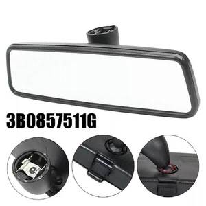 Quality Fitment Black Interior Rear View Mirror For For Golf And For Passat - Picture 1 of 12