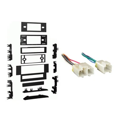 Fits Nissan 200SX 1984-1988 Single DIN Stereo Harness Radio Install Dash Kit - Image 1 of 3