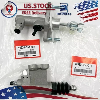 OEM For 2001-2005 Honda Civic 1.7L Clutch Master & Slave Cylinder Kit - Imagem 1 de 4