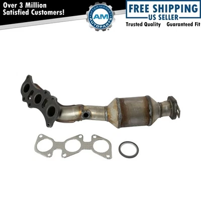 Conjunto convertidor catalítico colector de escape Davico 18141 lado izquierdo del conductor Foto 1 de 4