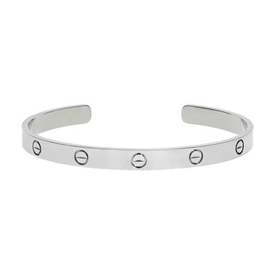 Б/у манжета Cartier Love размер 20 белое золото - Изображение 1 из 4