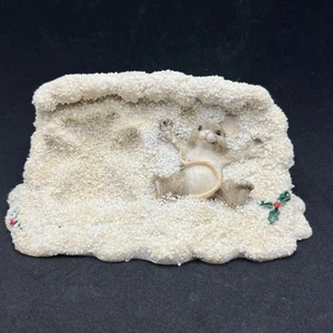 Vintage Charming Tails Silvestri Maxine Making Snow Angels Figur - Bild 1 von 10