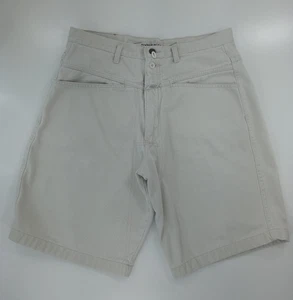 Vintage Marithe Francois Girbaud Beige Baggy Y2K Denim Jeans Herren Shorts Gr. 34 - Bild 1 von 13