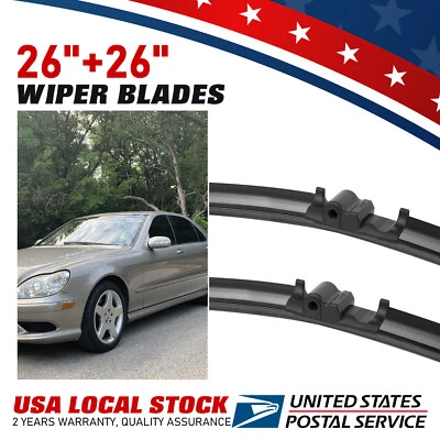 Limpiaparabrisas 26"/26" para Mercedes-Benz CL550 2007-2012 Foto 1 de 4