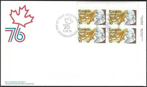 Canada # 691 URpb " BENJAMIN FRANKLIN " Brand New 1976 Unaddressed Issue - Picture 1 of 2