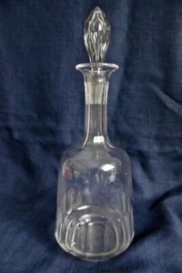 ANCIENNE CARAFE EN VERRE SOUFFLÉ ET TAILLÉ - ÉPOQUE 1900 - Imagen 1 de 7