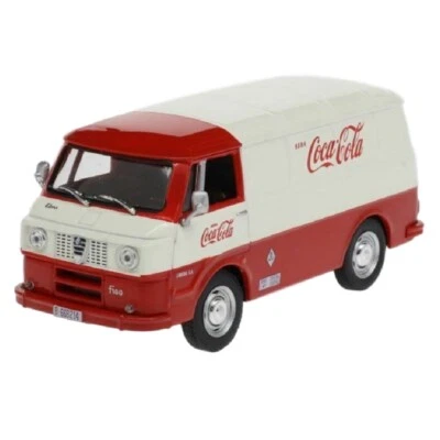 Ebro F-100 Coca Cola 1969 Furgone 1:43 IXO SALVAT DIECAST camion - Immagine 1 di 2