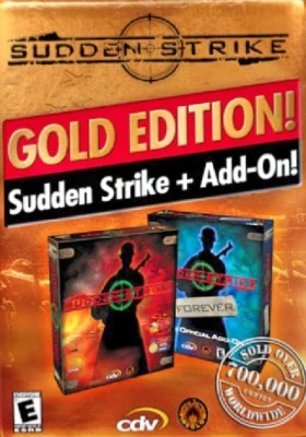 Sudden Strike Gold Edition Pc New Sealed Jewel Case 2 Cd Set XP WWII Action - Image 1 of 3