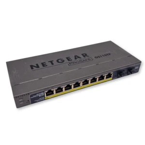 Netgear 8 Port Gigabit Smart Switch with PoE and Fiber Uplink GS110TP - Picture 1 of 10