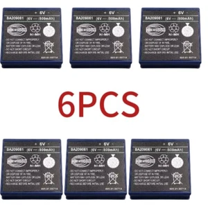 6x for HBC BA209061 6V 800mAh Remote Control Battery NiMH Cell Rechargeable New - Picture 1 of 4