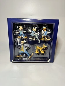 Disney World 50th Anniversary Fab 5 Topolino Set Decorazioni Natalizie Nuovo con scatola - Foto 1 di 5